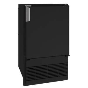 Marine Ice Flange To Cabinet 14" Reversible Hinge Black Solid 115v