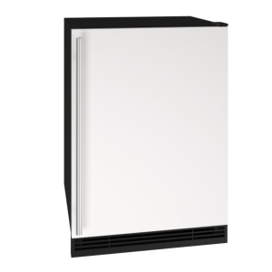 Solid Refrigerator 24" Reversible Hinge White Solid 115v