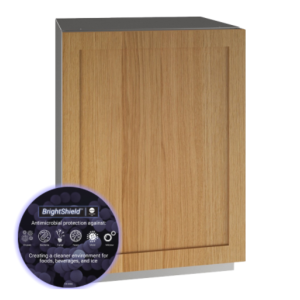 Solid Refrigerator 24" Reversible Hinge Integrated Solid 115v BrightShield