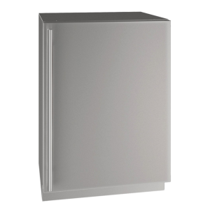 Solid Refrigerator 24" Reversible Hinge Stainless 115v