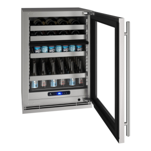 24" Dual-Zone Beverage Center
