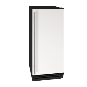 Ice Maker 15" Reversible Hinge White Solid 115v