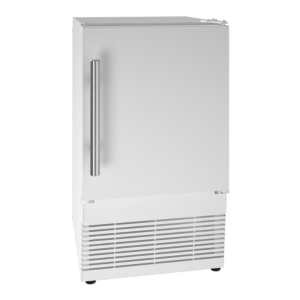 Ice Maker 14" Reversible Hinge White Solid 115v