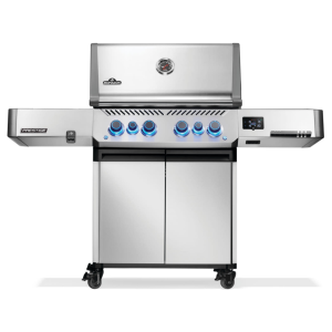 Prestige® 500 Connected, Natural Gas Grill with Infrared Side and Rear Burner, Stainless Steel