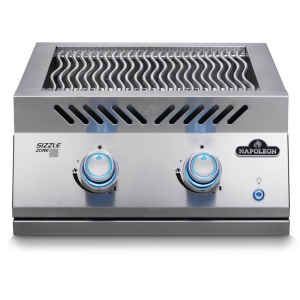 Built-In 700 Series 18" Dual Infrared Burner Natural Gas, Stainless Steel