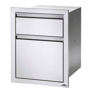 18" X 24" Double Drawer: Waste Bin