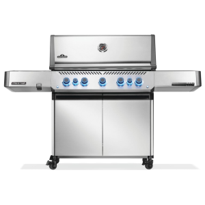 Prestige® 665 Natural Gas Grill with Infrared Side and Rear Burner, Stainless Steel