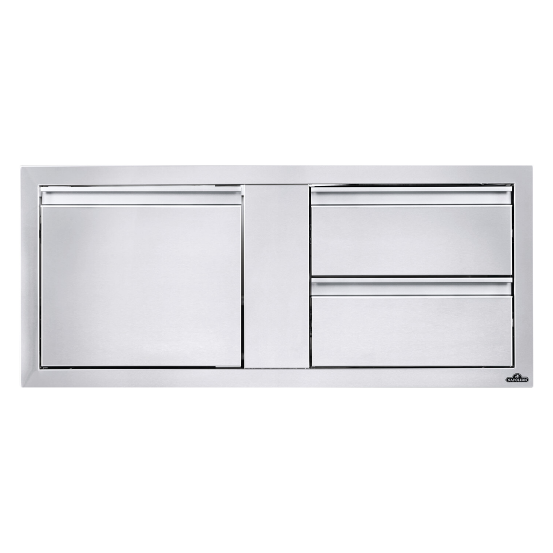 42" X 16" Single Door & Double Drawer Combo