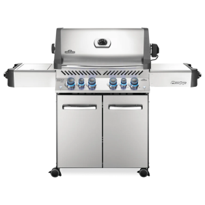 Prestige® 500 Ambience, Natural Gas Grill with Infrared Side and Rear Burners, Grey