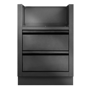 OASIS™ Under Grill Cabinet for Built-in 700 Series Dual Burners, Matte Black
