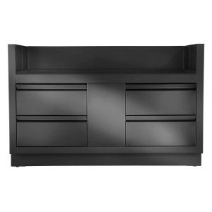 OASIS™ Under Grill Cabinet for Built-in Prestige PRO™ 825, Matte Black