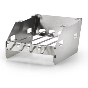 SIZZLE ZONE™ Burner Windshield and Skewer Rack - Small