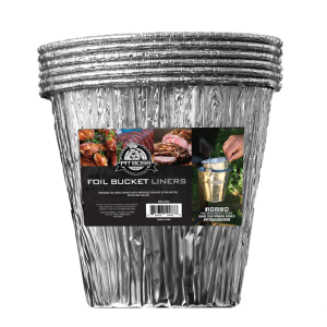 PB Grease Bucket Foil Liners - 6pk