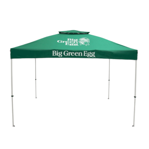 Pop-Up Tent, Heavy-duty Steel Frame with Big Green Egg Branded Canopy (10′ x 10′ / 3m x 3m)