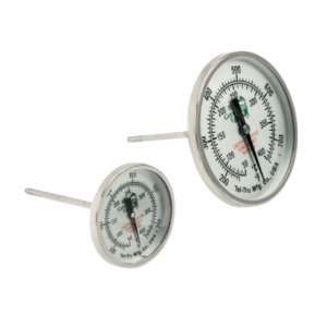 Tel-Tru 50th Anniversary Temperature Gauge LARGE DIAL 3"/8cm (750°F / 400°C) (fits all except Mini) (Limited Stock)