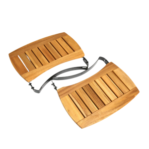 Solid Acacia EGG mates 17.5" x 11" (44 x 28 cm) for Small