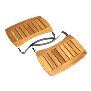 Solid Acacia EGG mates 17.5" x 11" (44 x 28 cm) for Large