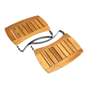 Solid Acacia EGG mates 21" x 15" (53 x 38 cm) for 2XL