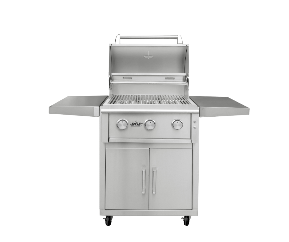 25" 3 Freestanding Main Burners w/ LED knob light - Gas Grill - Image 2