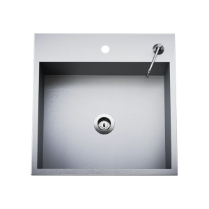 24" Twin Eagles Outdoor Sink with S/S Cover (Faucet Not Included)