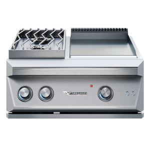 30" Twin Eagles Breakfast Club, Double Burners w/ Teppanyaki Grill Combo LP