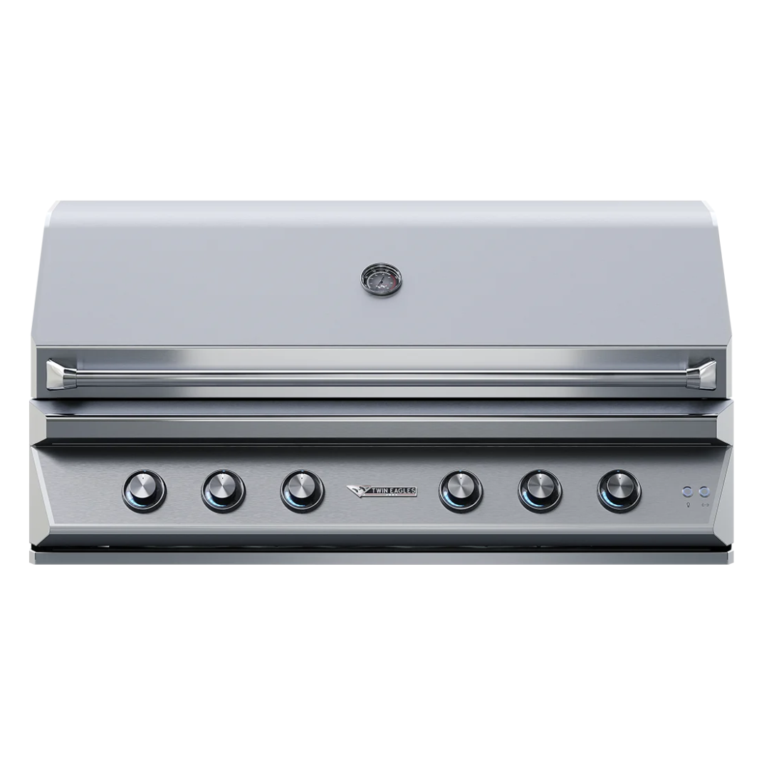 54" Twin Eagles Gas Grill with Infrared Rotisserie and Sear Zone Natural Gas
