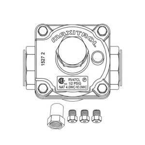 LP Conversion Kit for TEBC, NG to LP, with LP Regulator