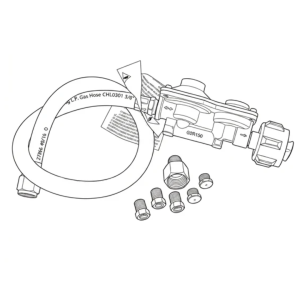 LP Conversion Kit for TEIBQ, NG to LP, with LP Regulator (TEIBQ36, 42)