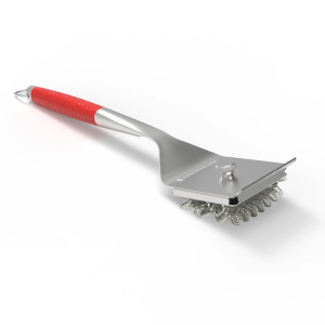 Krafted Steel Grill Brush w/ Scraper